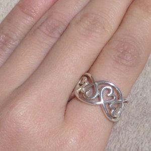 Tiffany & Co Loving Heart Swirl Ring